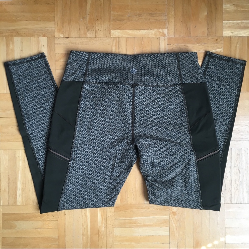 Athleta Olive Green Drifter Leggings